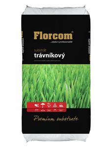 Florcom trávnikový substrát s kremičitým pieskom Premium 40 l - Florcom výsevný a rezkovací substrát  20 l | T - TAKÁCS veľkoobchod