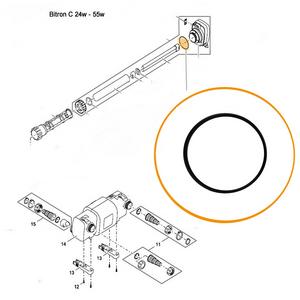 Oase tesniaci krúžok O-Ring pre Bitron C 24 a 55 W - Oase plastové púzdro pre Bitron C 72 W, 110 W | T - TAKÁCS veľkoobchod