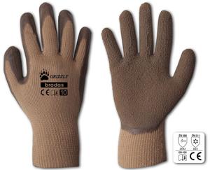 Rukavice GRIZZLY latex 10 - CERVA rukavice LINOTTE celokožené sivé 10 | T - TAKÁCS veľkoobchod