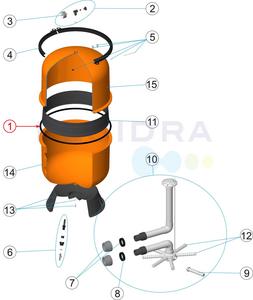 Tesniaci O-krúžok torický BILBAO 500 - Vypúšťací ventil BILBAO | T - TAKÁCS veľkoobchod