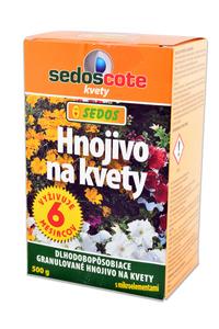 Sedoscote granulované hnojivo na kvety 500 g - SedoSpray hnojivo na trávnik - jar, leto s aplikátorom 0,95 l | T - TAKÁCS veľkoobchod