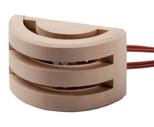 Sentiotec lavicový teplotný senzor F2 , hnedé drevo - Sentiotec riadenie PRO-C3 pre COMBI sauny | T - TAKÁCS veľkoobchod