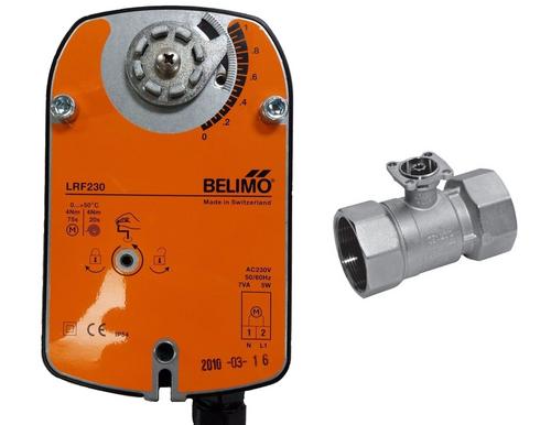 BELIMO dopúšťací ventil 230 V 4 Nm vnútorné závity DN20 - 3/4" - Elektronická kontrola hladiny v akumulačnej nádrži - rozvádzač + 7 x sonda | T - TAKÁCS veľkoobchod