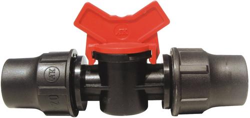 AK cylindrový skrutkovací ventil Lock 16 mm, PN4 - Plastica Alfa nástrčný cylindrový ventil 16  x 1/2" F, PN6 | T - TAKÁCS veľkoobchod