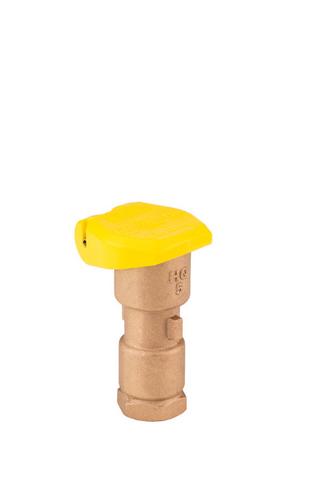 Rain mosadzná hydrantová prípojka HQB-1"F  - Rain kľúč mosadzný HK-3/4" k hydrantovej prípojke | T - TAKÁCS veľkoobchod