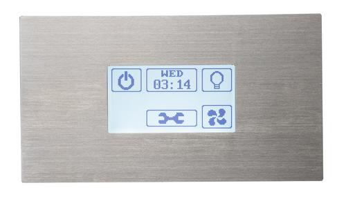 Sentiotec dotykový panel pre STP - Sentiotec riadenie Wave com4 , tmavohnrdé | T - TAKÁCS veľkoobchod