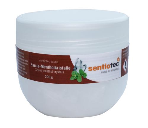 Sentiotec mentolové kryštáliky 200 g - Sentiotec nádoba na arómu z mastenca , valcový tvar | T - TAKÁCS veľkoobchod