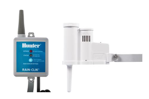 Hunter bezdrôtový dažďový senzor WR-CLIK - Hunter pripájacia 1" tvarovka FCT-100, pre prietokomer Flow-Sync / Flow-Clik | T - TAKÁCS veľkoobchod