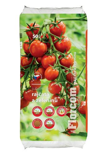 Florcom substrát pre paradajky a zeleninu 50 l - | T - TAKÁCS veľkoobchod