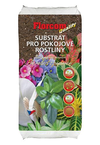 Florcom substrát pre izbové kvety Quality 10 l - Florcom rašelina pH 3,5 - 5,5 20 l | T - TAKÁCS veľkoobchod