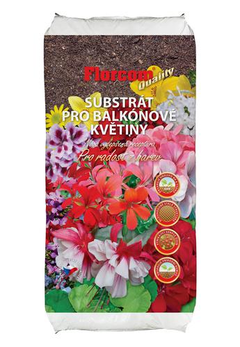 Florcom substrát pre balkónové kvety Quality 20 l - Florcom rašelina pH 3,5 - 5,5 20 l | T - TAKÁCS veľkoobchod