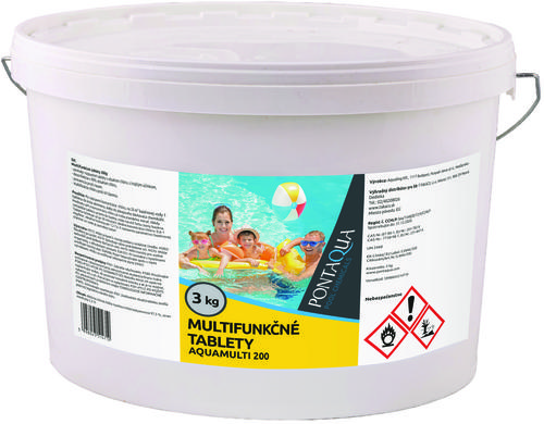Pontaqua Multifunkčné tablety 200 g , 3 kg - | T - TAKÁCS veľkoobchod