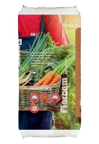 Florcom farmársky substrát 50 l - Florcom záhradnícky substrát Quality 50 l | T - TAKÁCS veľkoobchod