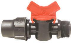 AK cylindrový skrutkovací ventil Lock 16 mm x 1/2"M, PN4 - Plastica Alfa nástrčný cylindrový ventil 20  x 1/2" F, PN6 | T - TAKÁCS veľkoobchod