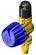 Idra Sprays 90° 10-32 UNF Thread Black Cap/Blue Rotor/dostrek0-2,1m/1bar