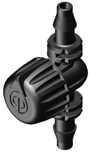 Mikro ventil mini vari-flow 4,5mm, 50ks/bal - Idra Sprays 90° 10-32 UNF Thread Black/dostrek0-2,1m/1bar | T - TAKÁCS veľkoobchod