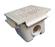 ASTRALPOOL dnová výpusť hranatá 210 x 210 mm ABS pre betonový bazén - Foto0