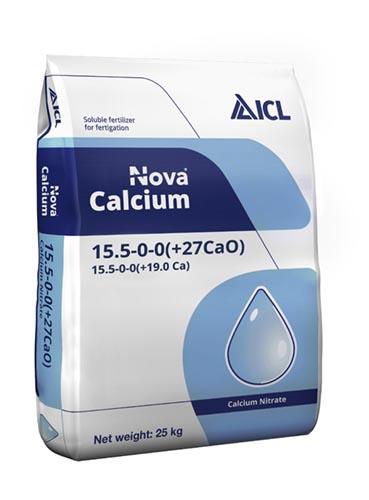 NOVA Calcium Dusičnan vápenatý 15,5-0-0+26,5CaO 25kg/48ks-pal. - TAKACS eshop