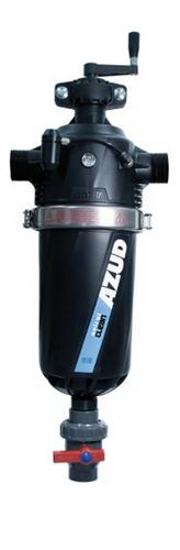 Filter sitkový poloautomat 2" AZUD Spiral clean 2NR/130 mic/30m3/PN10 - TAKACS eshop