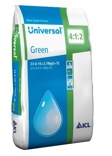 Universol Green 23-06-10+2,7MgO+TE/25kg/48ks-pal - TAKACS eshop