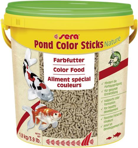 Sera  Pond Color Sticks Nature 10L - TAKACS eshop