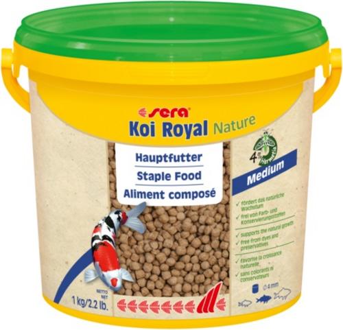 Sera  Koi Royal Nature Medium 3.800ml KOI ROYAL základné krmivo - TAKACS eshop
