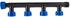 Technoplastic holendrový 4-T kus 1" M x F x F x F x F x F,  PN6